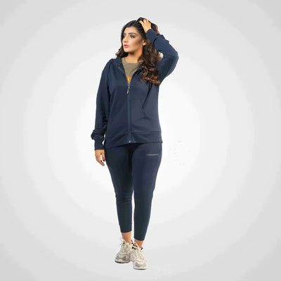 COTTON TERRY TRACK SUITE (WOMEN) - Premium  from Combaxx - Just Rs.5200! Shop now at Combaxx