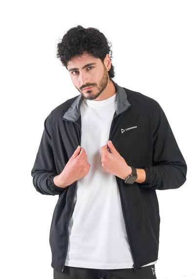 MICRO STRETCH TRACK SUIT (MEN’S) GREY/BLACK - Premium  from Combaxx - Just Rs.6500! Shop now at Combaxx