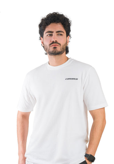 MEN’S COTTON TEE WHITE - Premium  from Combaxx - Just Rs.1499! Shop now at Combaxx