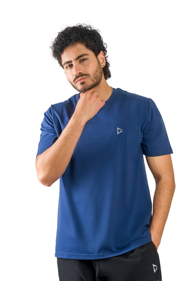 COMBAXX NEW CLASSIC COTTON TEE (BLUE) - Premium  from Combaxx - Just Rs.1700! Shop now at Combaxx