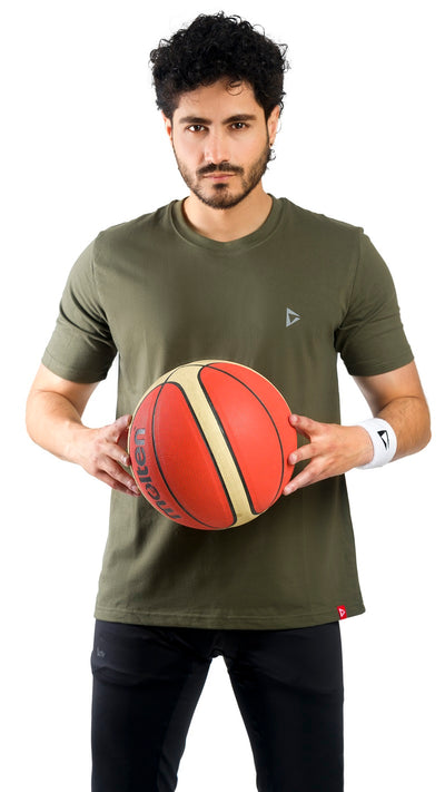 COMBAXX NEW CLASSIC COTTON TEE (OLIVE) - Premium  from Combaxx - Just Rs.1700! Shop now at Combaxx
