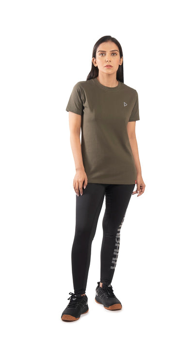 COMBAXX NEW CLASSIC COTTON TEE (OLIVE) - Premium  from Combaxx - Just Rs.1700! Shop now at Combaxx