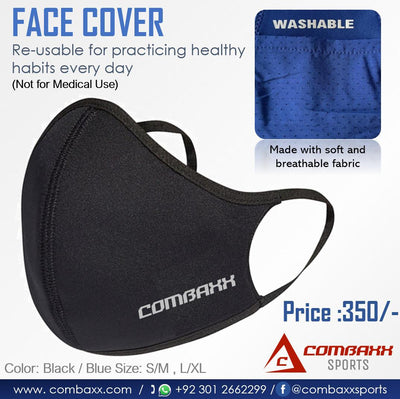 FACE COVER - Premium  from Combaxx - Just Rs.350! Shop now at Combaxx