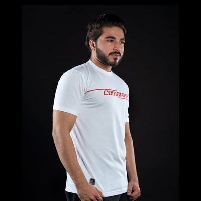 MEN’S COTTON TEE PRO WHITE - Premium  from Combaxx - Just Rs.1499! Shop now at Combaxx